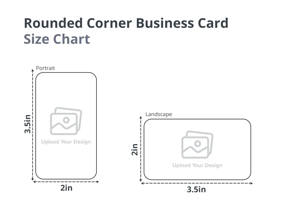 Rounded Corner Business Card - Image 2
