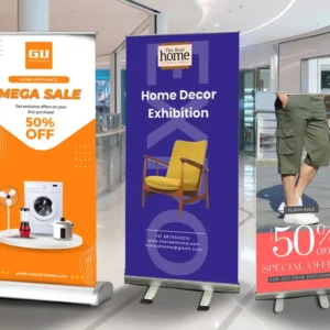 Roll Up Standee with Stand