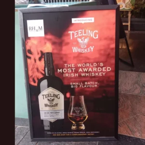 Framed Sunboard Display with Vinyl Print